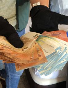 Imagen secundaria 2 - Detalles de la operación y el material incautado. 