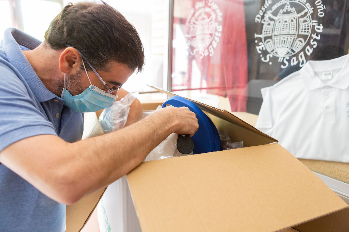 Los cambios en las aulas y espacios son evidentes frente al Covid-19