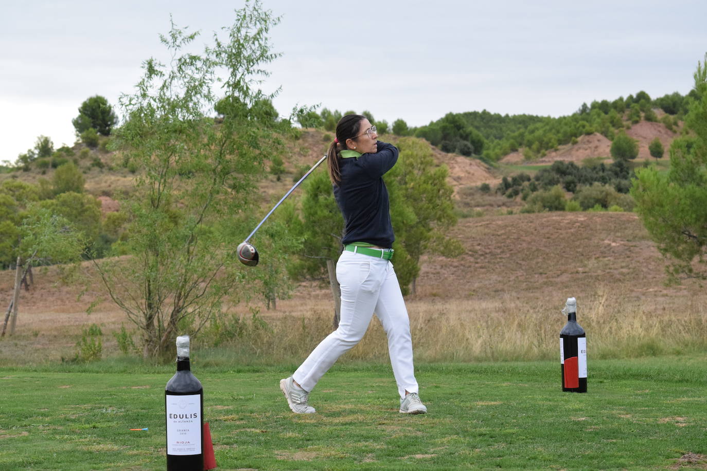 Los jugadores disfrutaron de una nueva jornada de golf en el Torneo Bodegas Altanza, de la Liga de Golf y Vino.