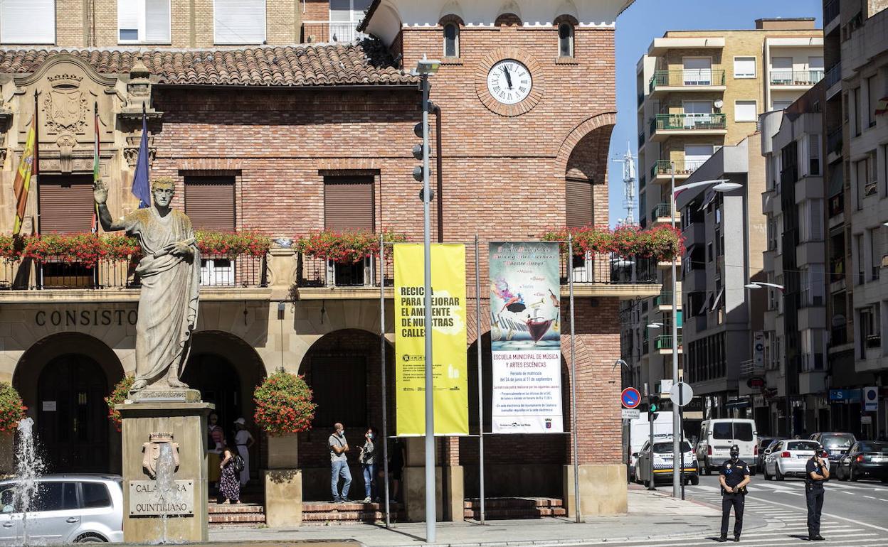 Calahorra, el día en el que tendrían que haber comenzado las fiestas patronales de la localidad.