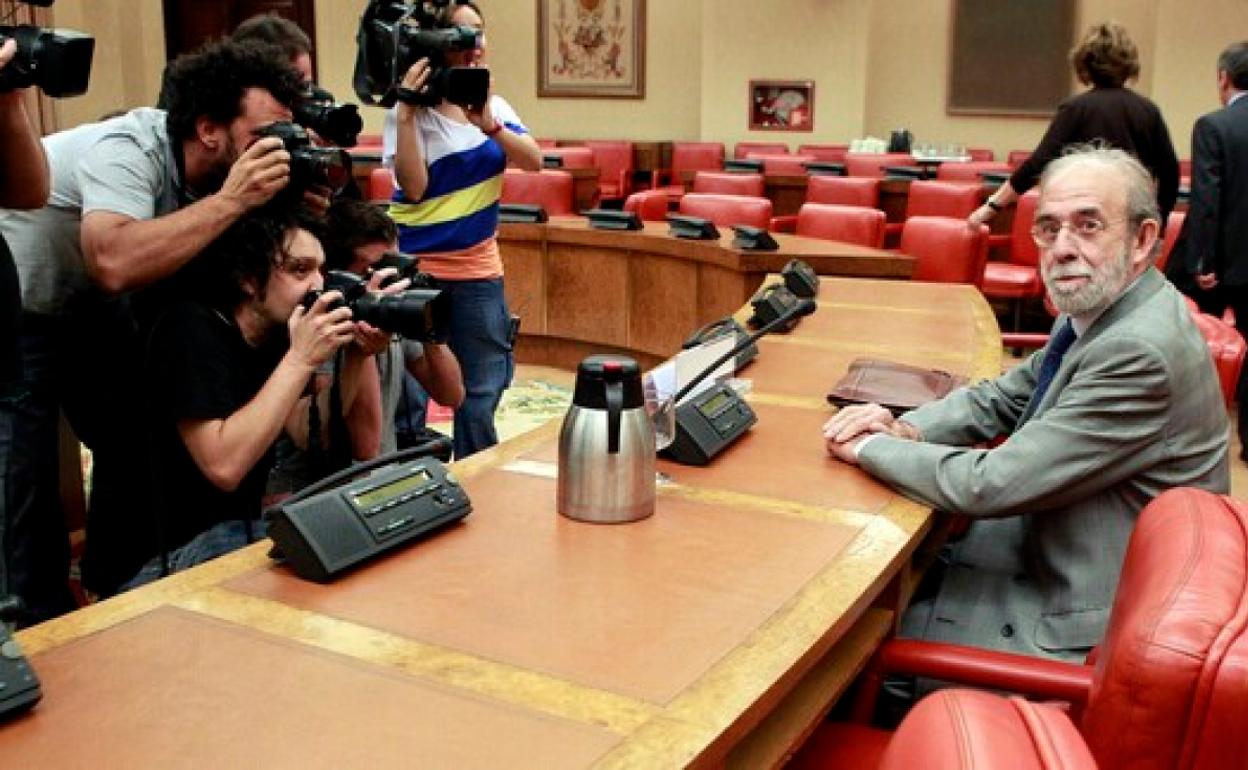 Fernando Valdés en el Congreso de los DIputados 