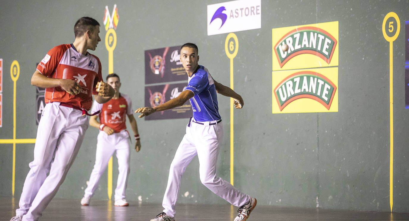 En el partido estelar, Bengoetxea y Martija doblegaron (22-20) a Elezkano y Aretxabaleta