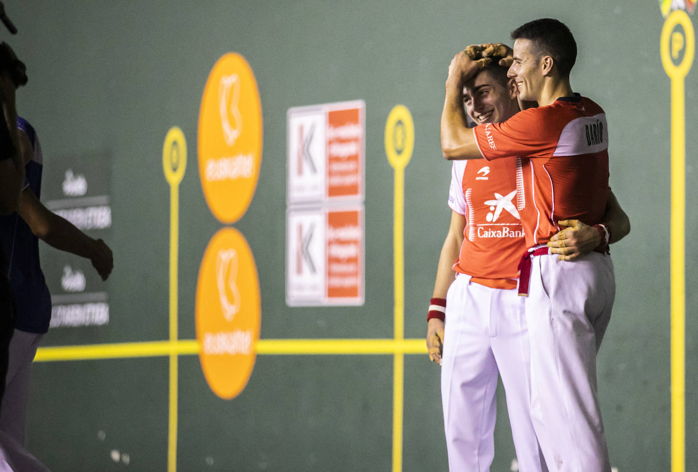 En el partido estelar, Bengoetxea y Martija doblegaron (22-20) a Elezkano y Aretxabaleta