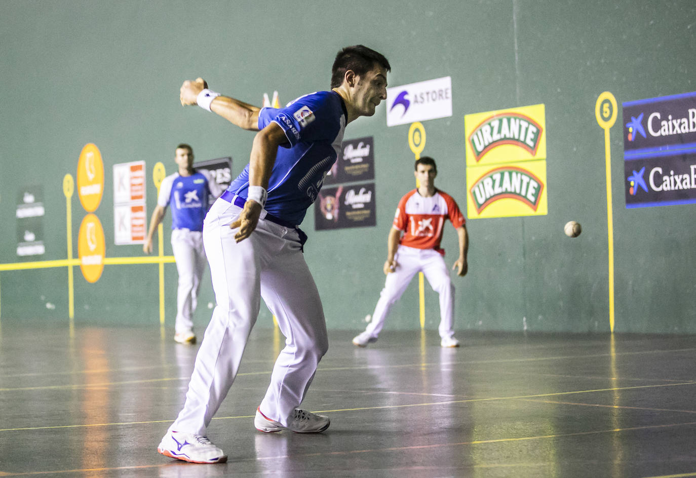 En el partido estelar, Bengoetxea y Martija doblegaron (22-20) a Elezkano y Aretxabaleta