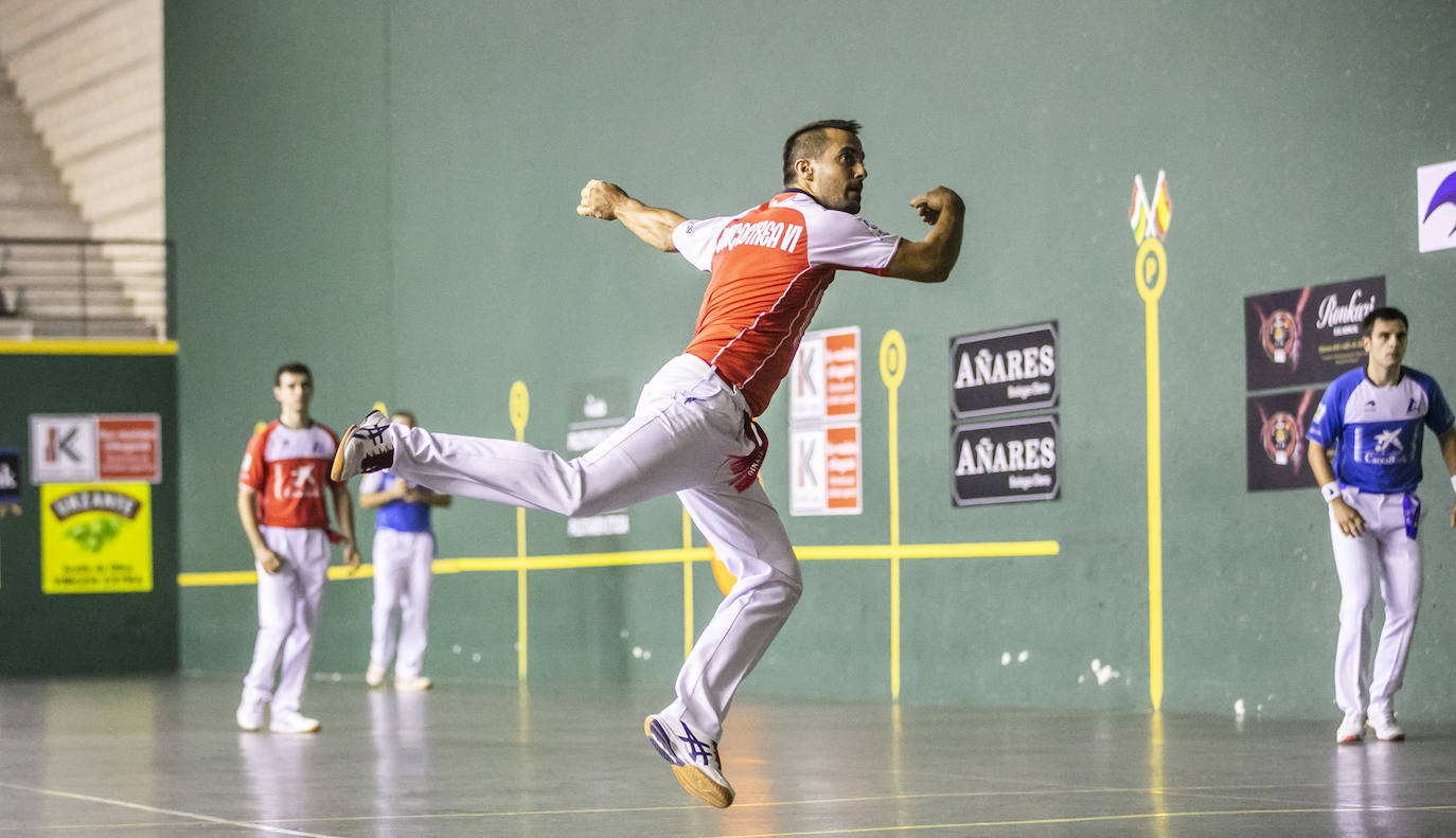 En el partido estelar, Bengoetxea y Martija doblegaron (22-20) a Elezkano y Aretxabaleta