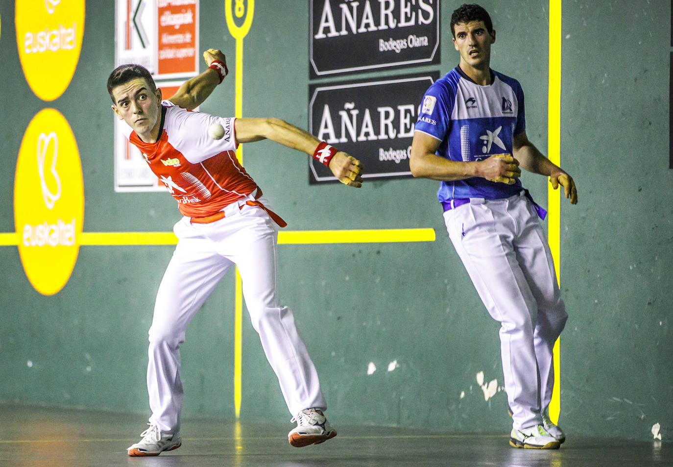 En el partido estelar, Bengoetxea y Martija doblegaron (22-20) a Elezkano y Aretxabaleta