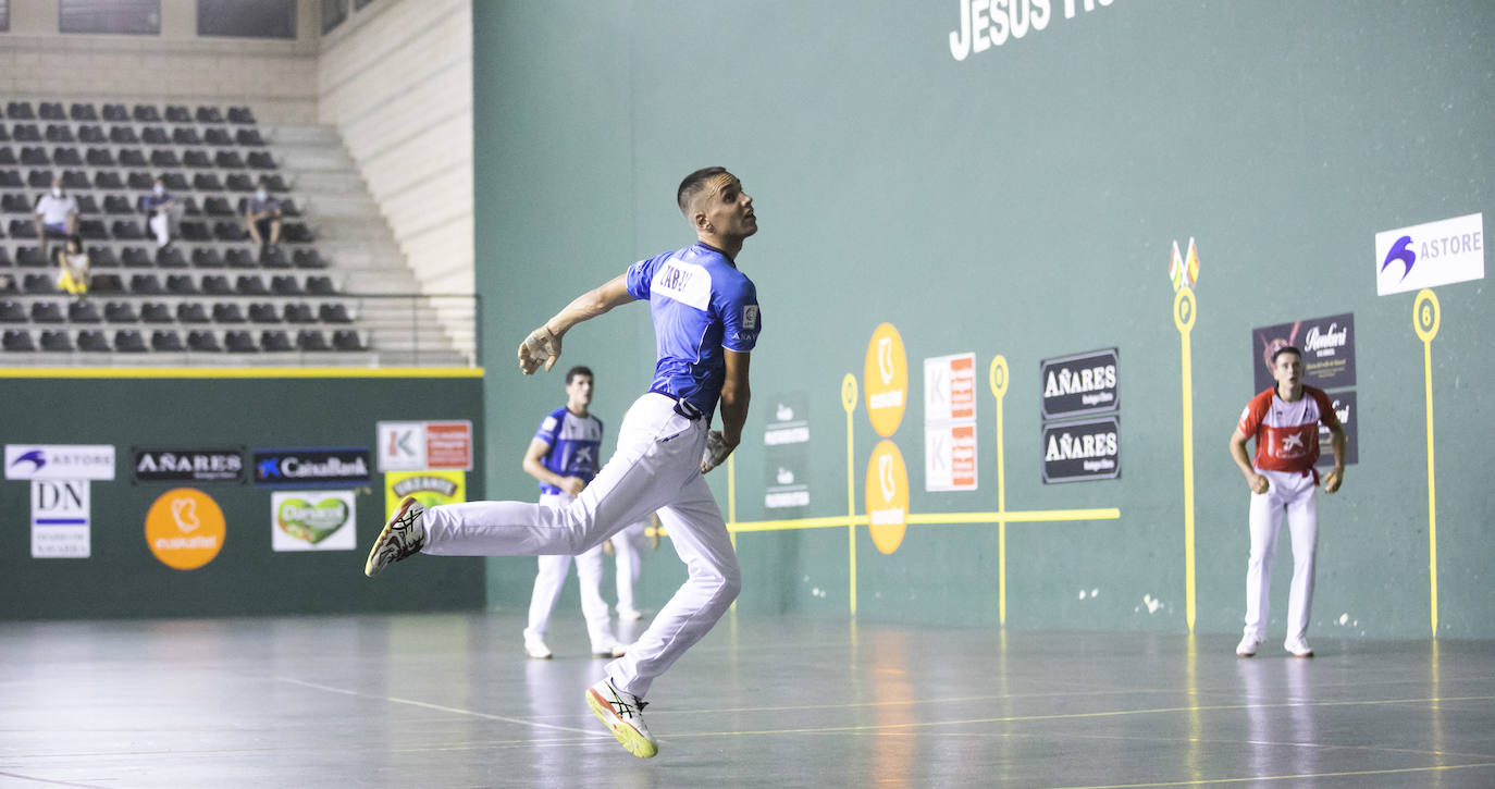 En el partido estelar, Bengoetxea y Martija doblegaron (22-20) a Elezkano y Aretxabaleta