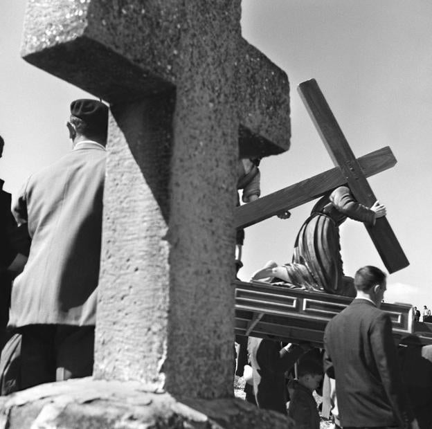 Una procesión en Clavijo