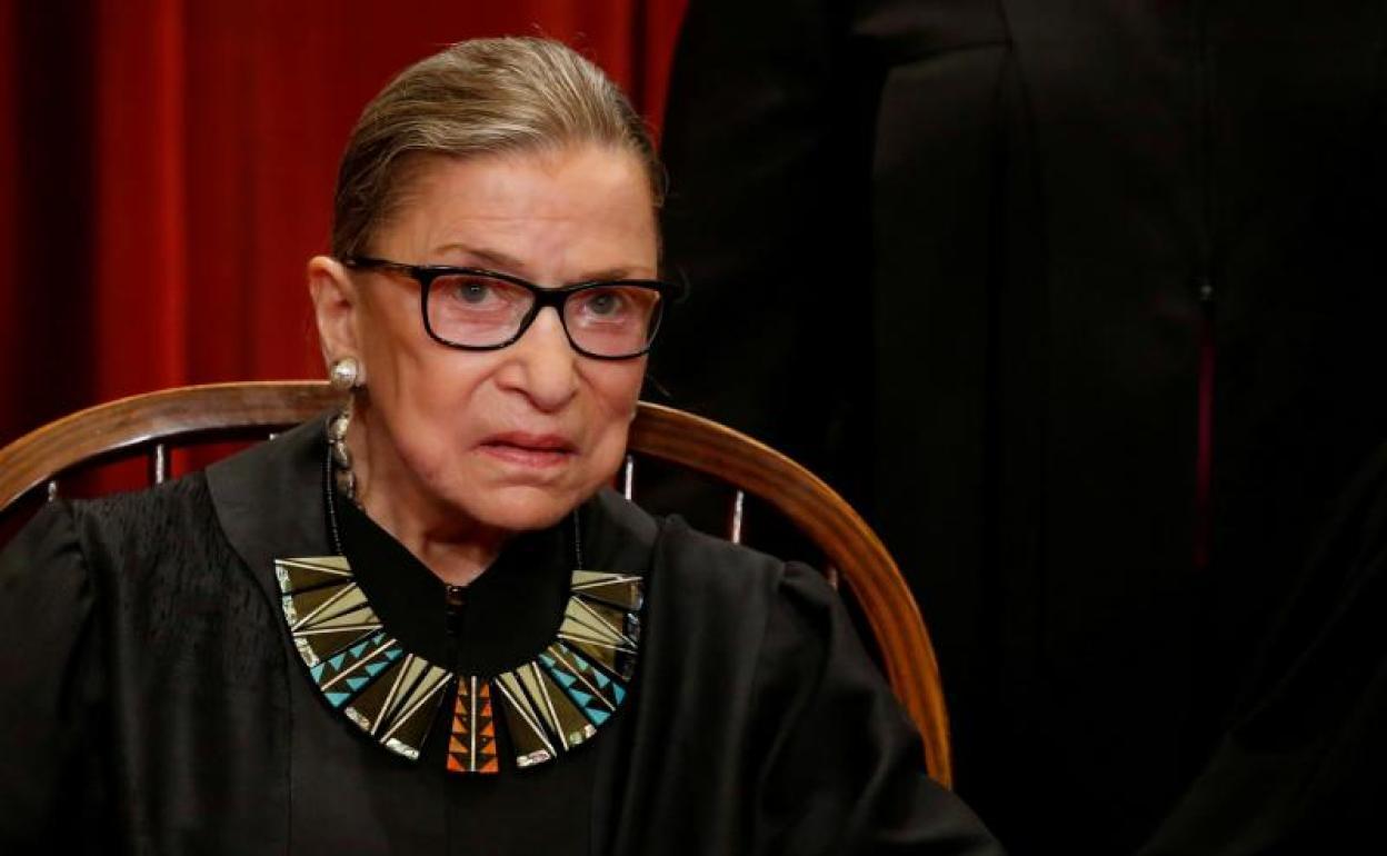 Ruth Bader Ginsburg.