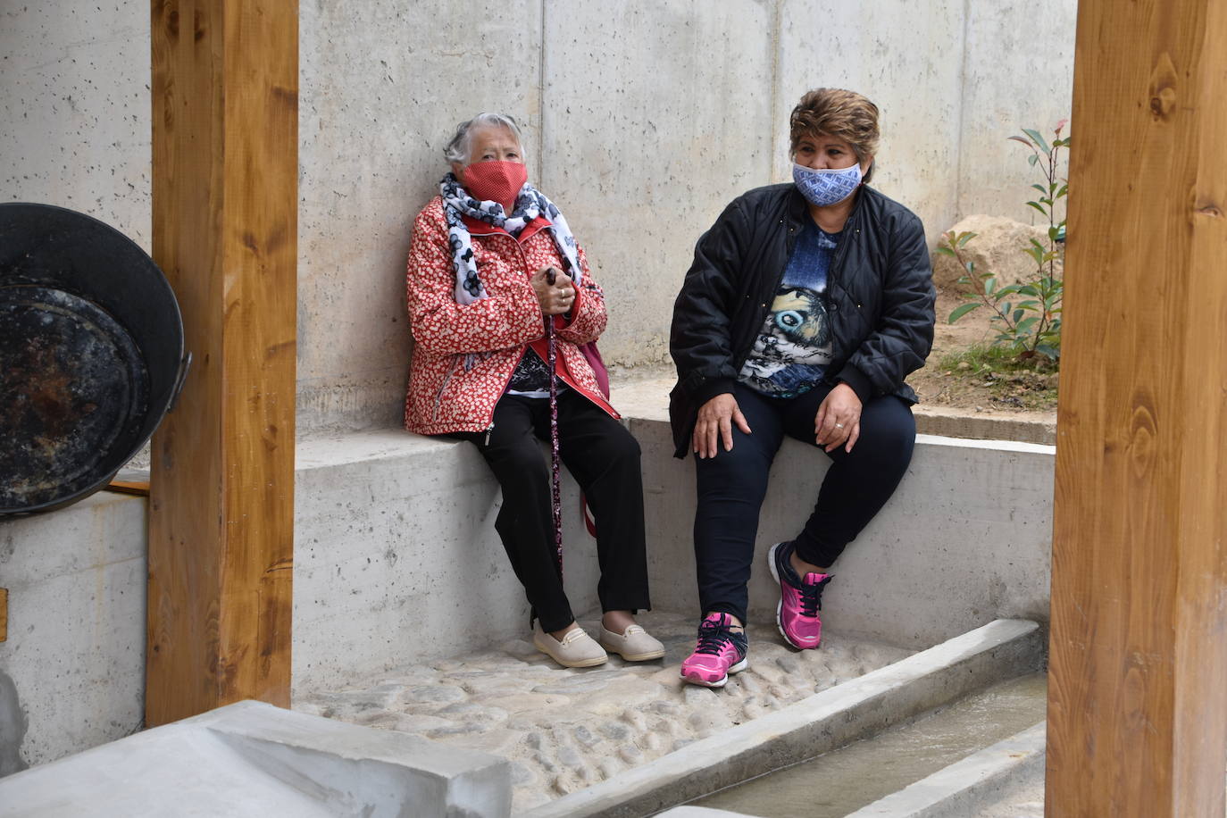 Fotos: Recuperación del lavadero de la Canal en La Villa de Ocón