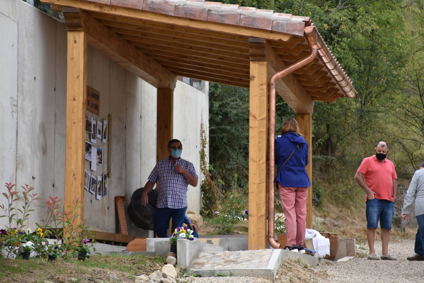 Fotos: Recuperación del lavadero de la Canal en La Villa de Ocón