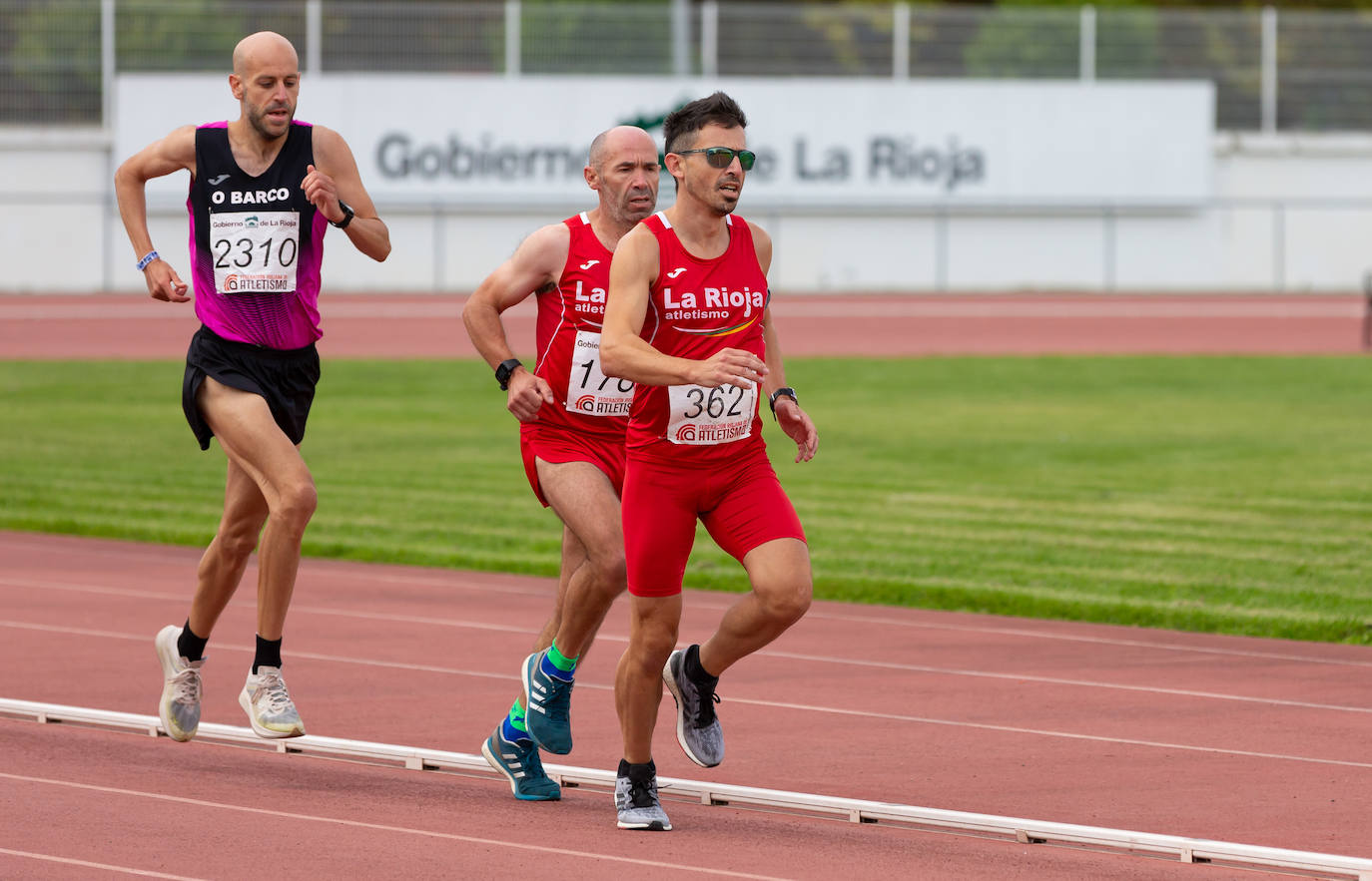 Los corredores fueron los animadores de la cita