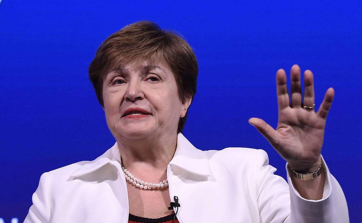 Krislalina Georgieva, directora gerente del Fondo Monetario Internacional 