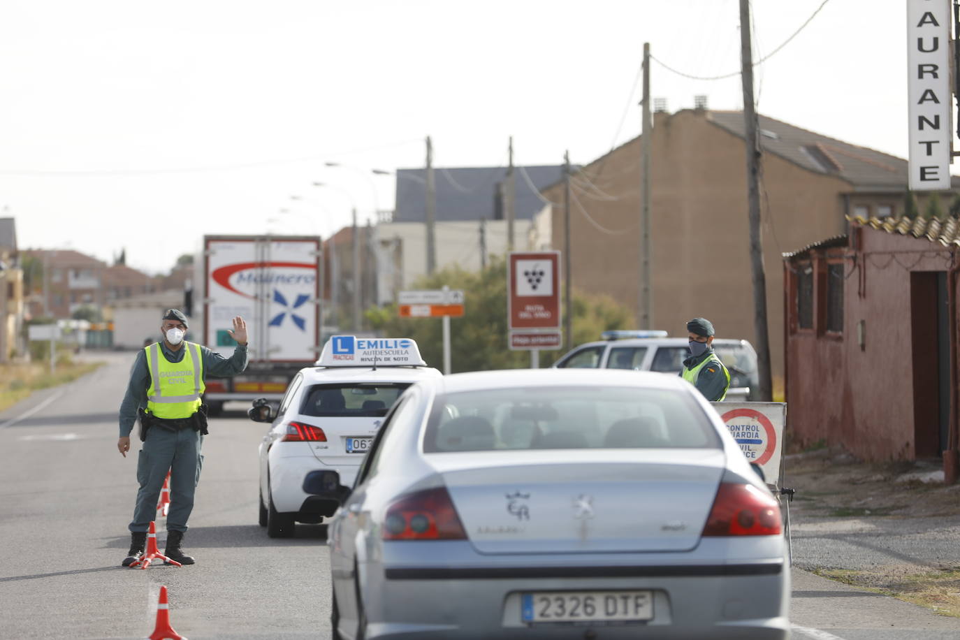 Fotos: Calahorra, Arnedo y Rincón de Soto, confinados