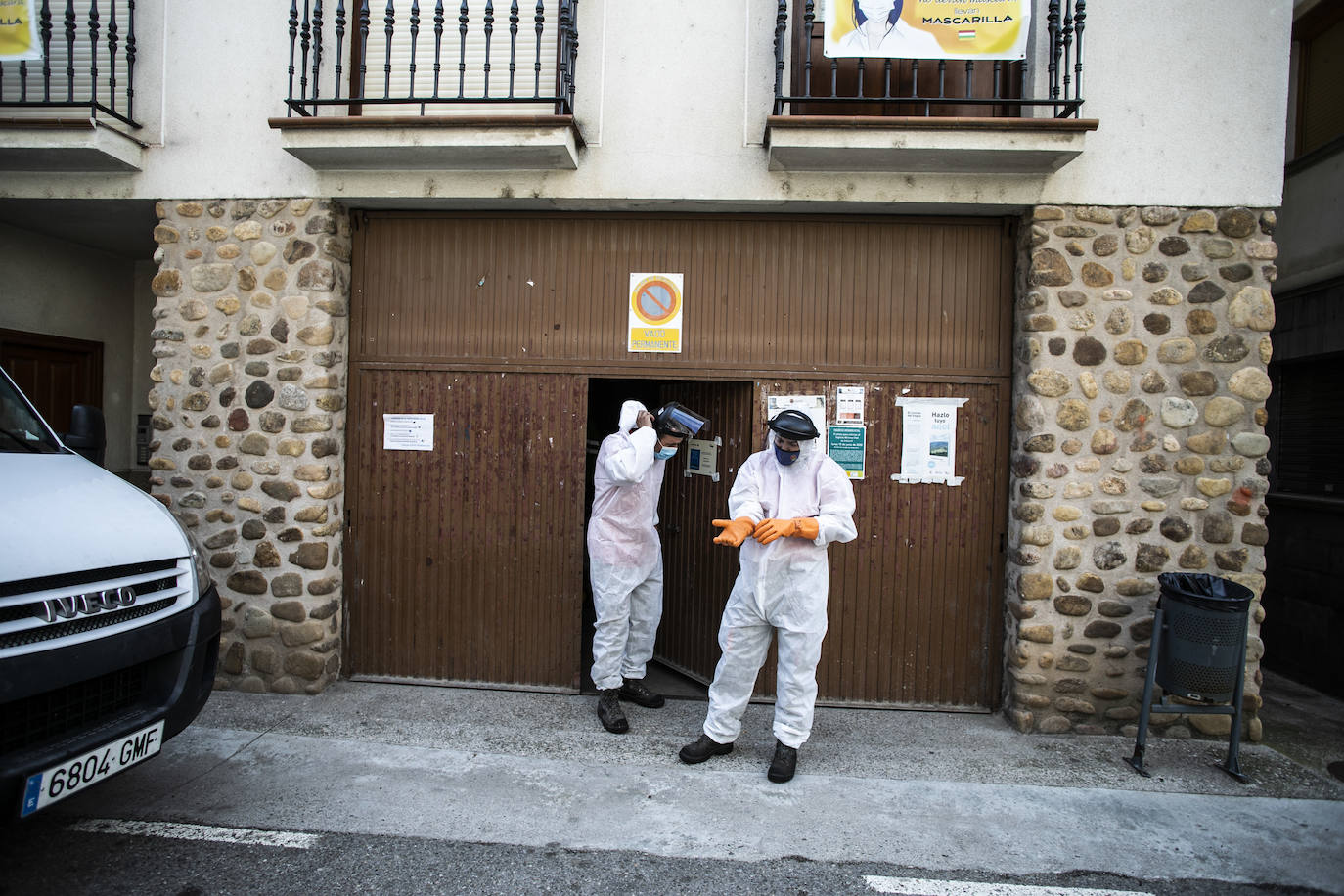 Torrecilla en Cameros se aísla