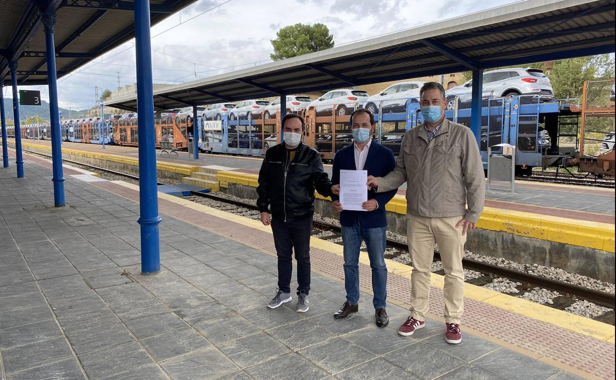 Ciudadanos exige al Gobierno de La Rioja el restablecimiento del servicio de la estación de tren de Haro