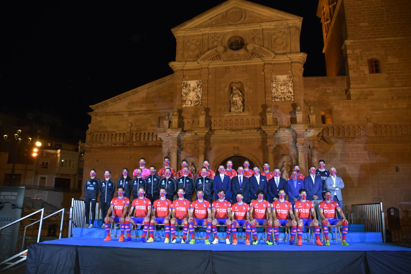 El club cuenta con equipos en Segunda B, Tercera, Juvenil Nacional, Juvenil Territorial y Territorial Femenino