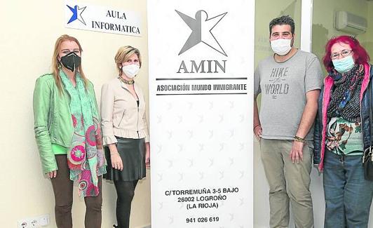 Junta directiva de la Asociación Mundo Inmigrante.