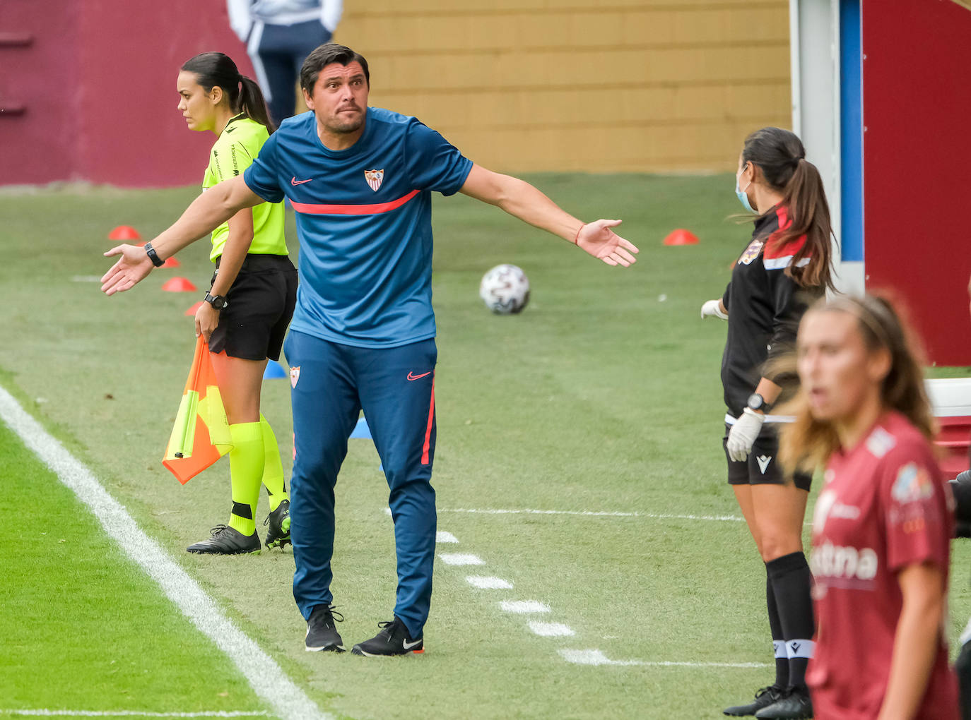 Las riojanas han sumado su primer punto de la temporada ante el bloque hispalense