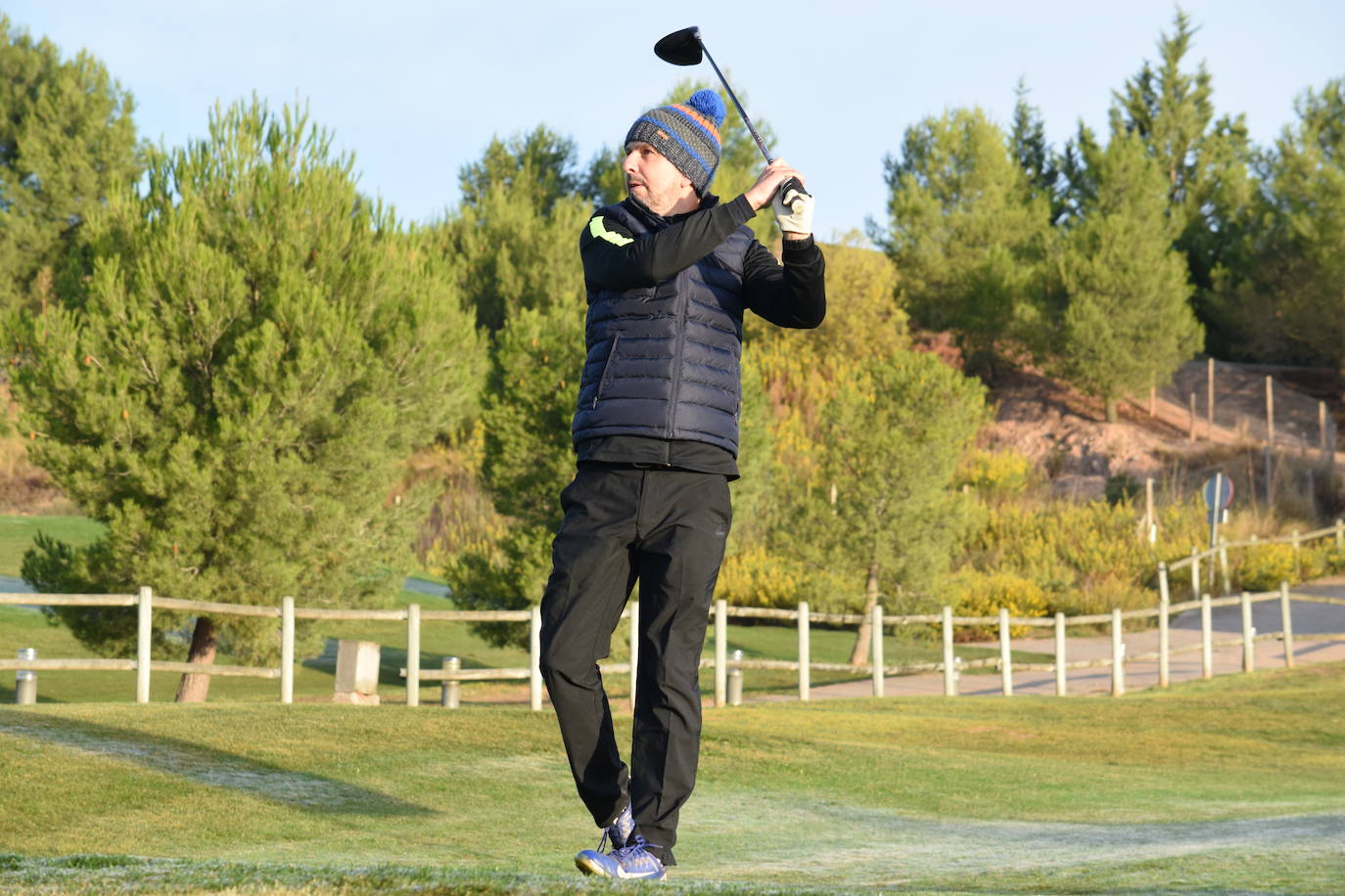 Los participantes en el Torneo de Golf Carlos Moro disfrutaron de un gran día de juego El Campo de Logroño.