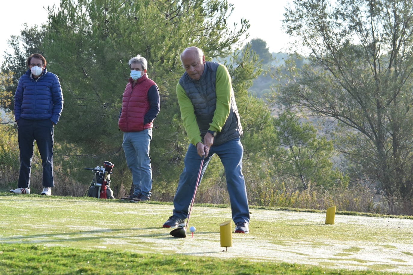 Los participantes en el Torneo de Golf Carlos Moro disfrutaron de un gran día de juego El Campo de Logroño.