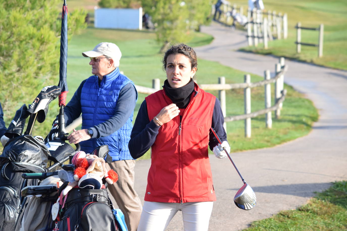 Los participantes en el Torneo de Golf Carlos Moro disfrutaron de un gran día de juego El Campo de Logroño.