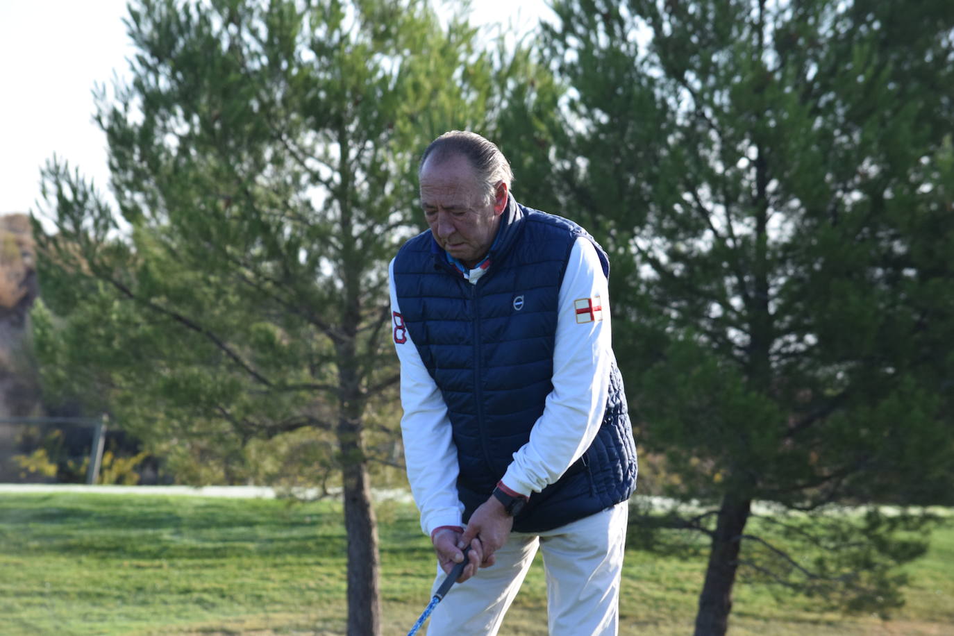 Los participantes en el Torneo de Golf Carlos Moro disfrutaron de un gran día de juego El Campo de Logroño.