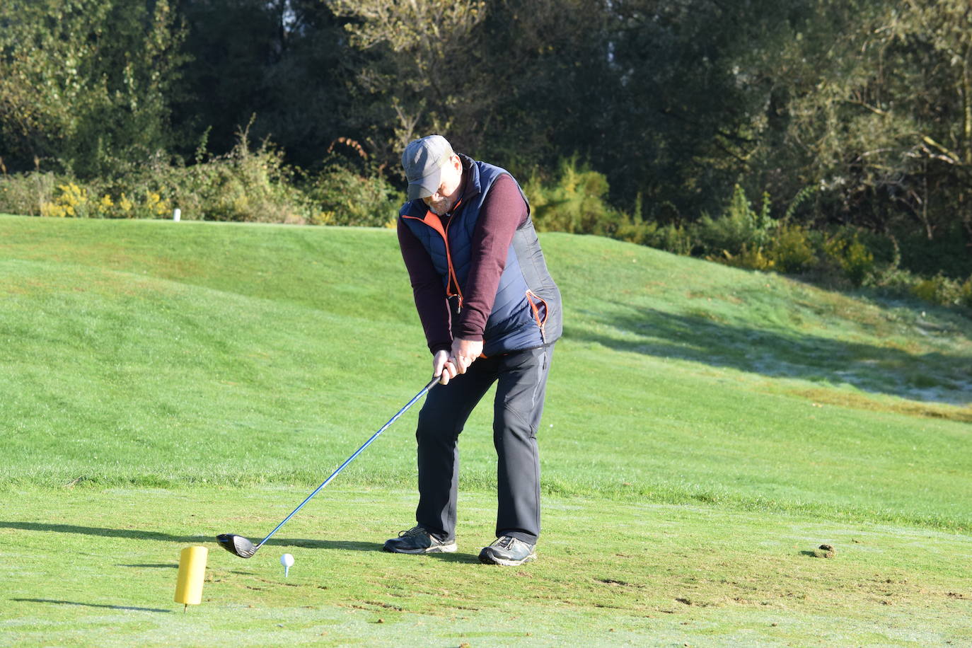 Los participantes en el Torneo de Golf Carlos Moro disfrutaron de un gran día de juego El Campo de Logroño.