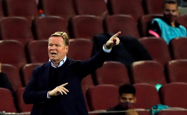 Koeman: «Estoy acostumbrado a aguantar la presión»