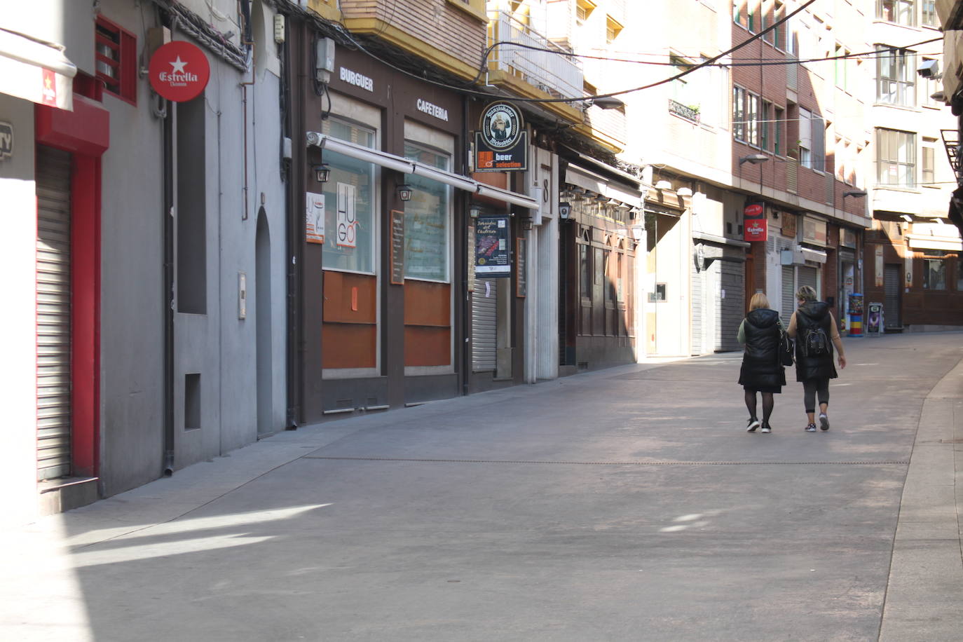 Fotos: Las calles de Arnedo, vacías