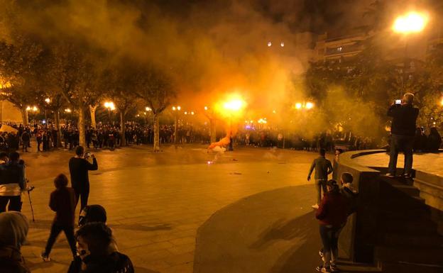 VÍDEO | Una tarde de tensión y disturbios en Logroño