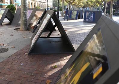 Imagen secundaria 1 - El centro de Logroño despierta incrédulo tras la noche de destrozos y saqueos