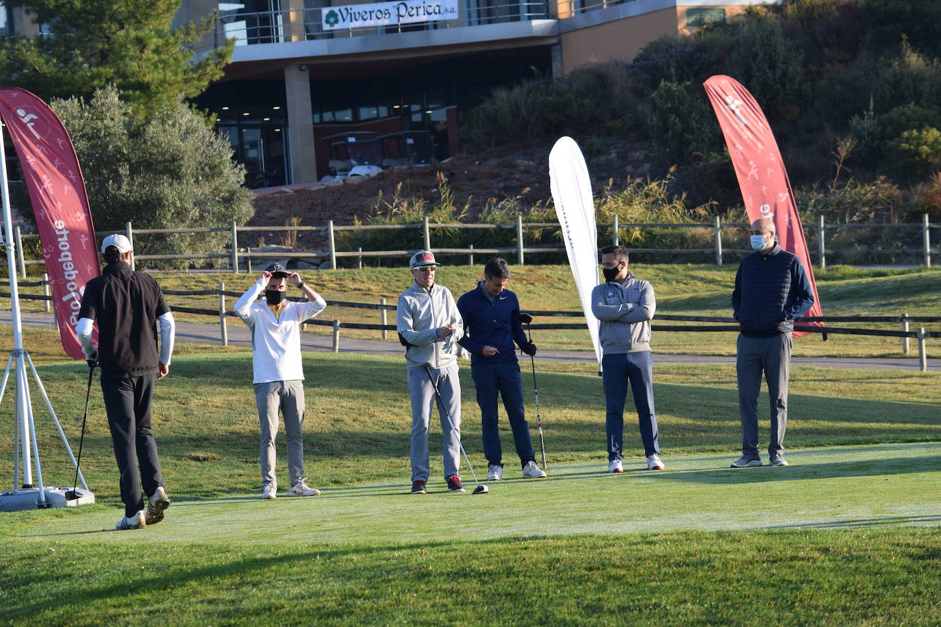 El torneo de la Liga Golf y Vino se disputó con unas magníficas condiciones climatológicas