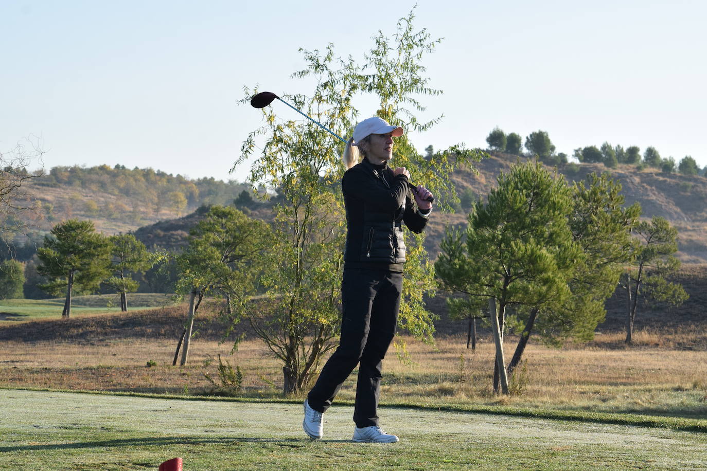 El torneo de la Liga Golf y Vino se disputó con unas magníficas condiciones climatológicas