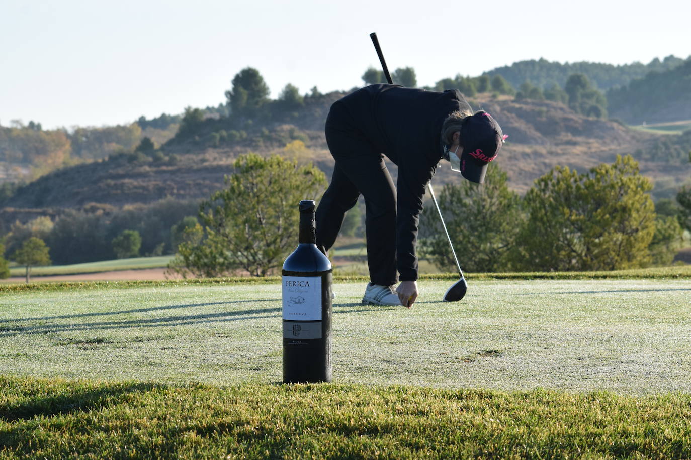 El torneo de la Liga Golf y Vino se disputó con unas magníficas condiciones climatológicas