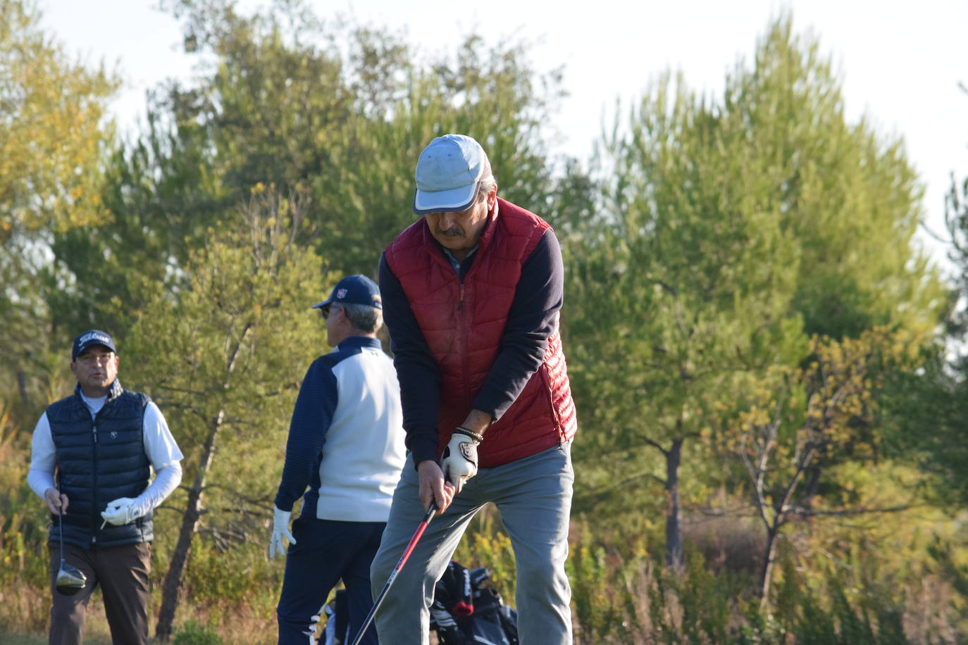 El torneo de la Liga Golf y Vino se disputó con unas magníficas condiciones climatológicas