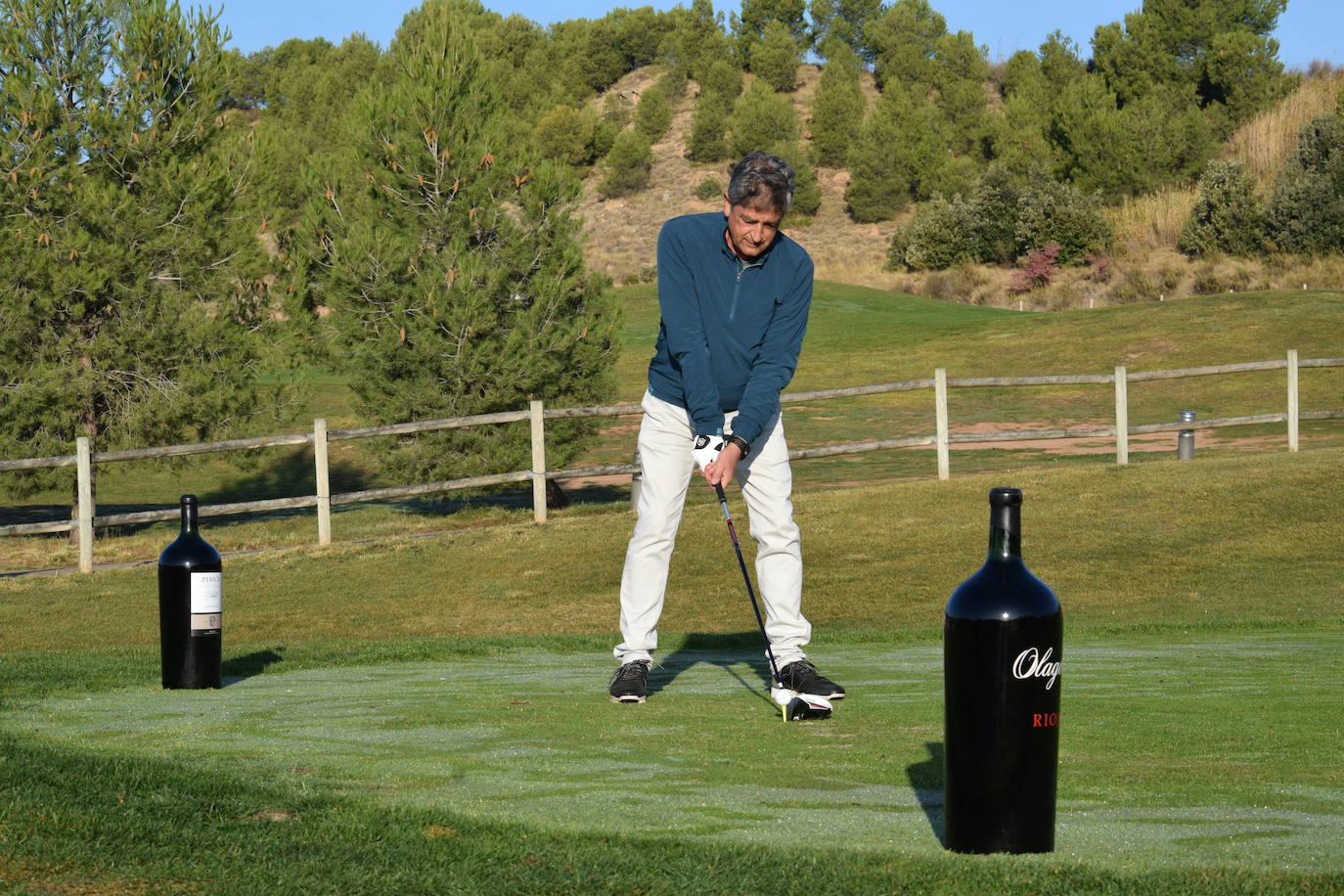 El torneo de la Liga Golf y Vino se disputó con unas magníficas condiciones climatológicas