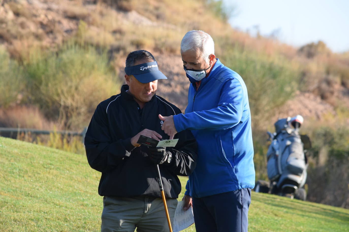 El torneo de la Liga Golf y Vino se disputó con unas magníficas condiciones climatológicas