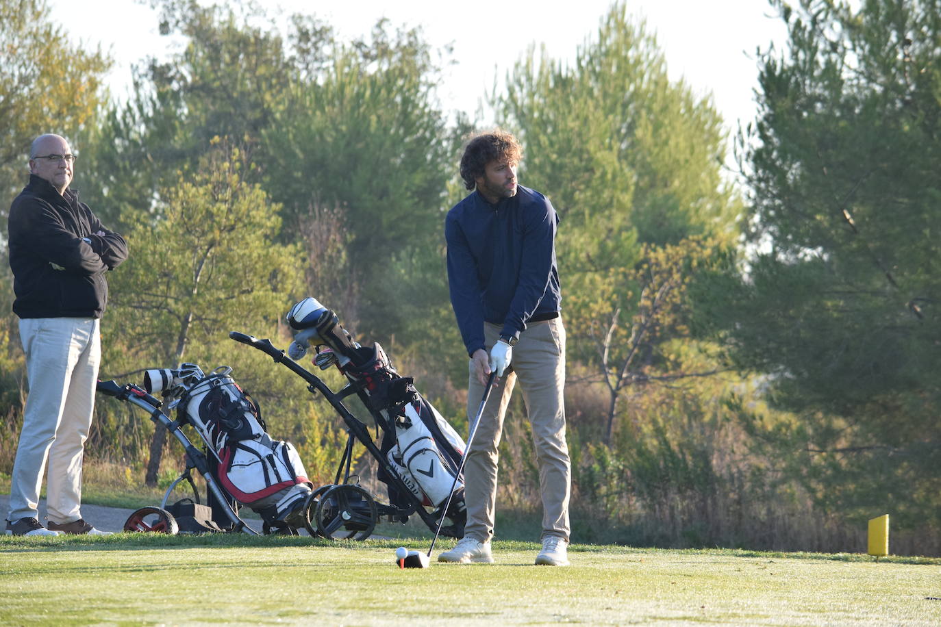 El torneo de la Liga Golf y Vino se disputó con unas magníficas condiciones climatológicas