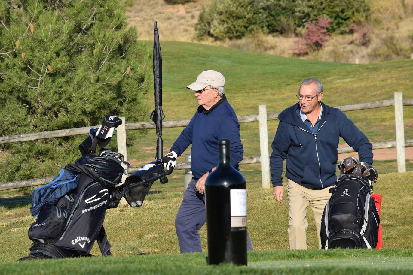 El torneo de la Liga Golf y Vino se disputó con unas magníficas condiciones climatológicas