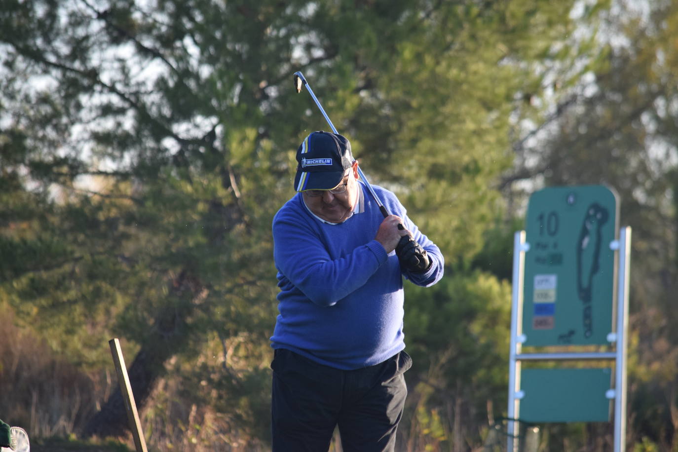 El torneo de la Liga Golf y Vino se disputó con unas magníficas condiciones climatológicas