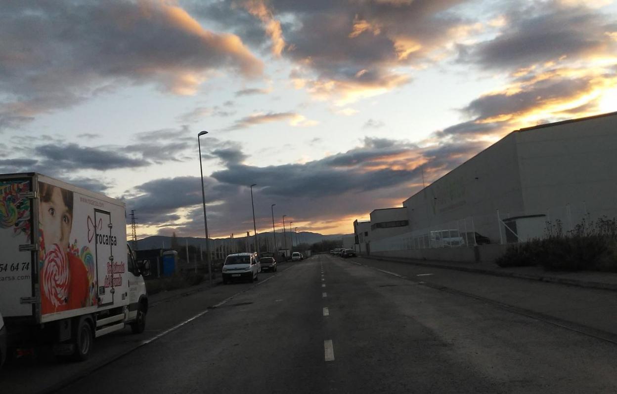 Polígono Puentemadre, ayer por la tarde. 