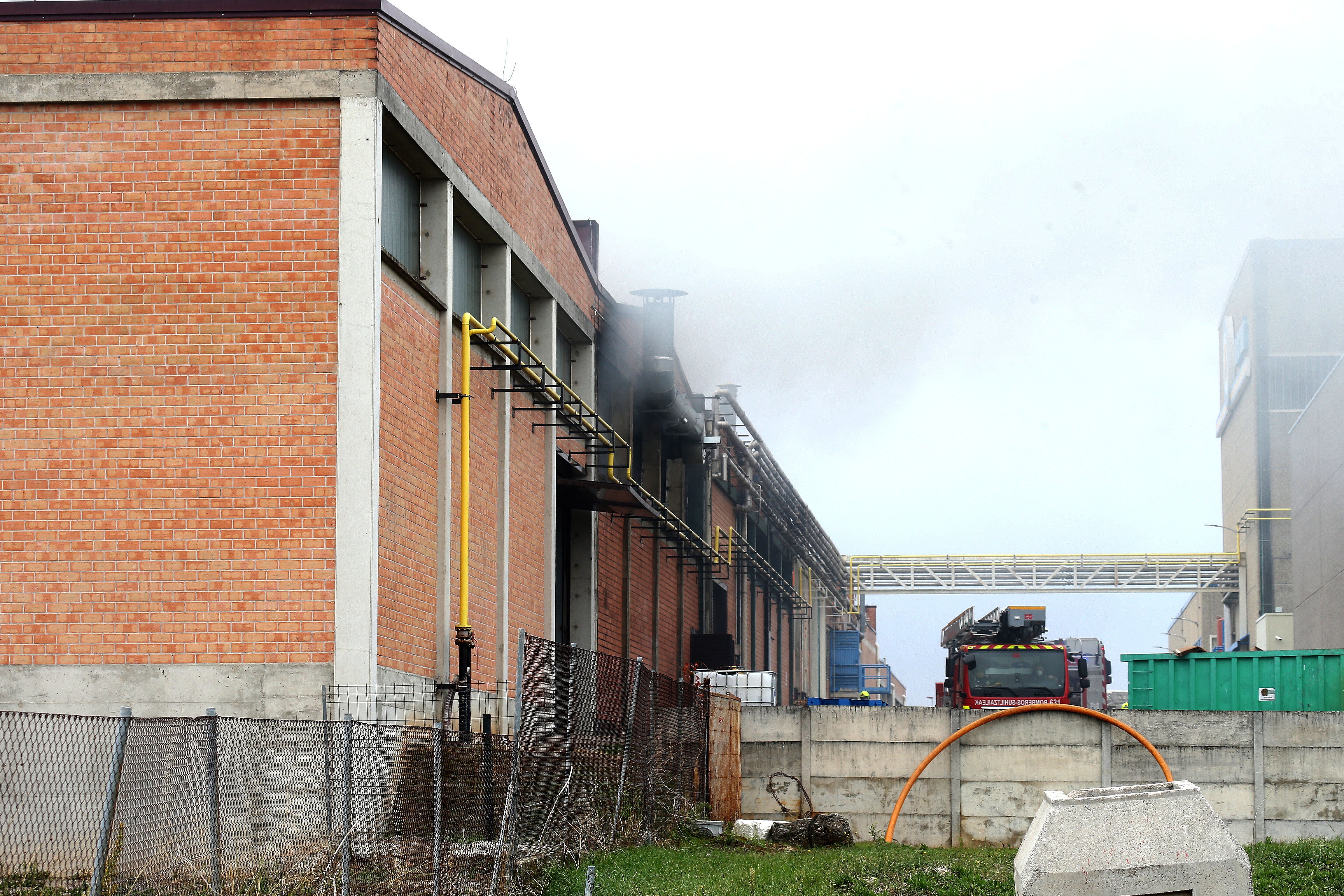 Fotos: Incendio en la empresa Kupsa