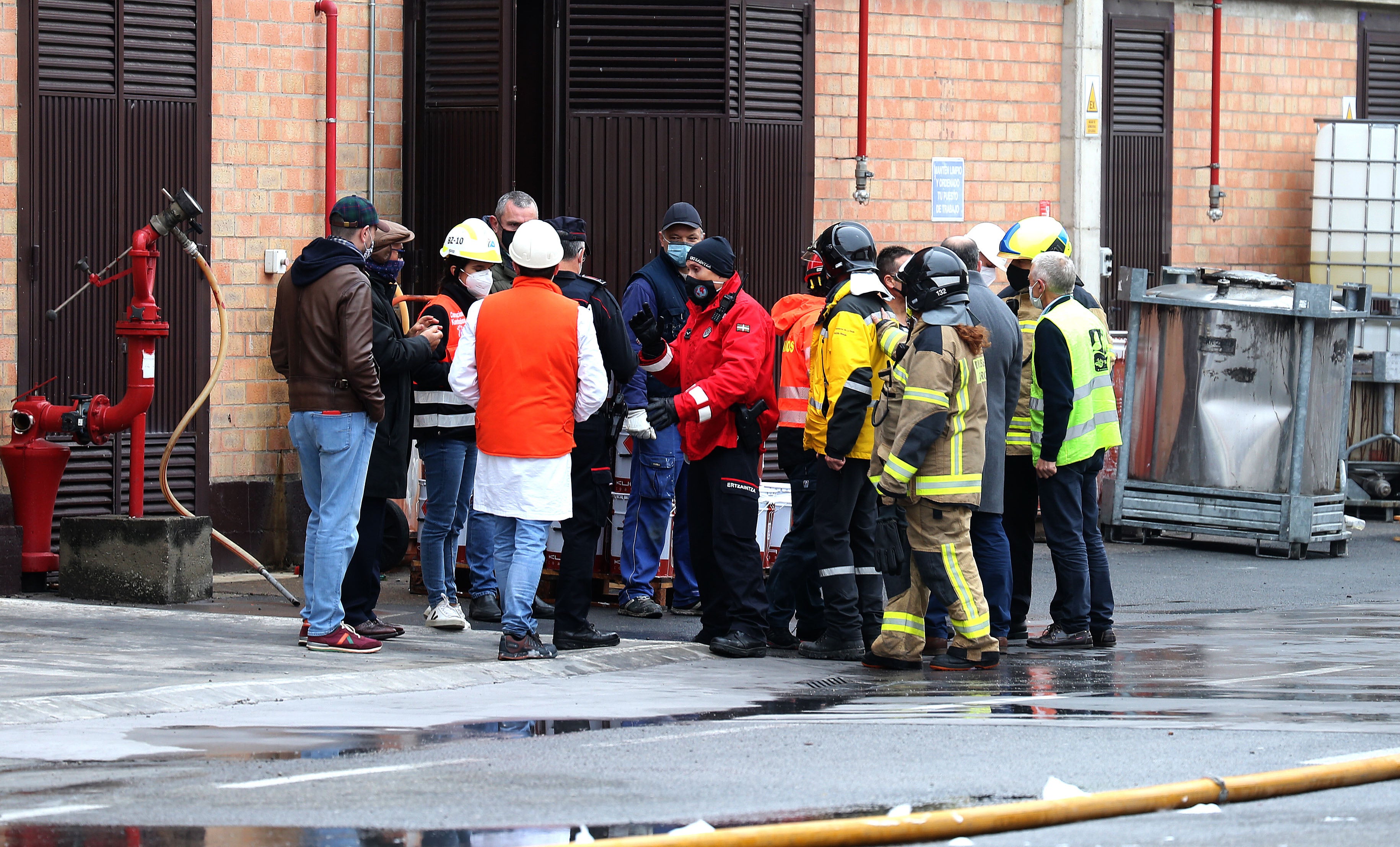 Fotos: Incendio en la empresa Kupsa