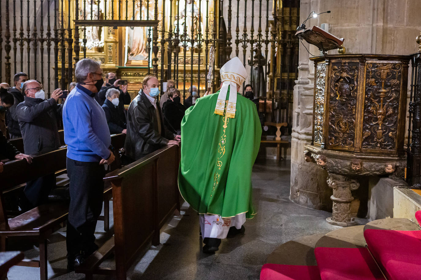 Fotos: El último adiós de Escribano a los riojanos