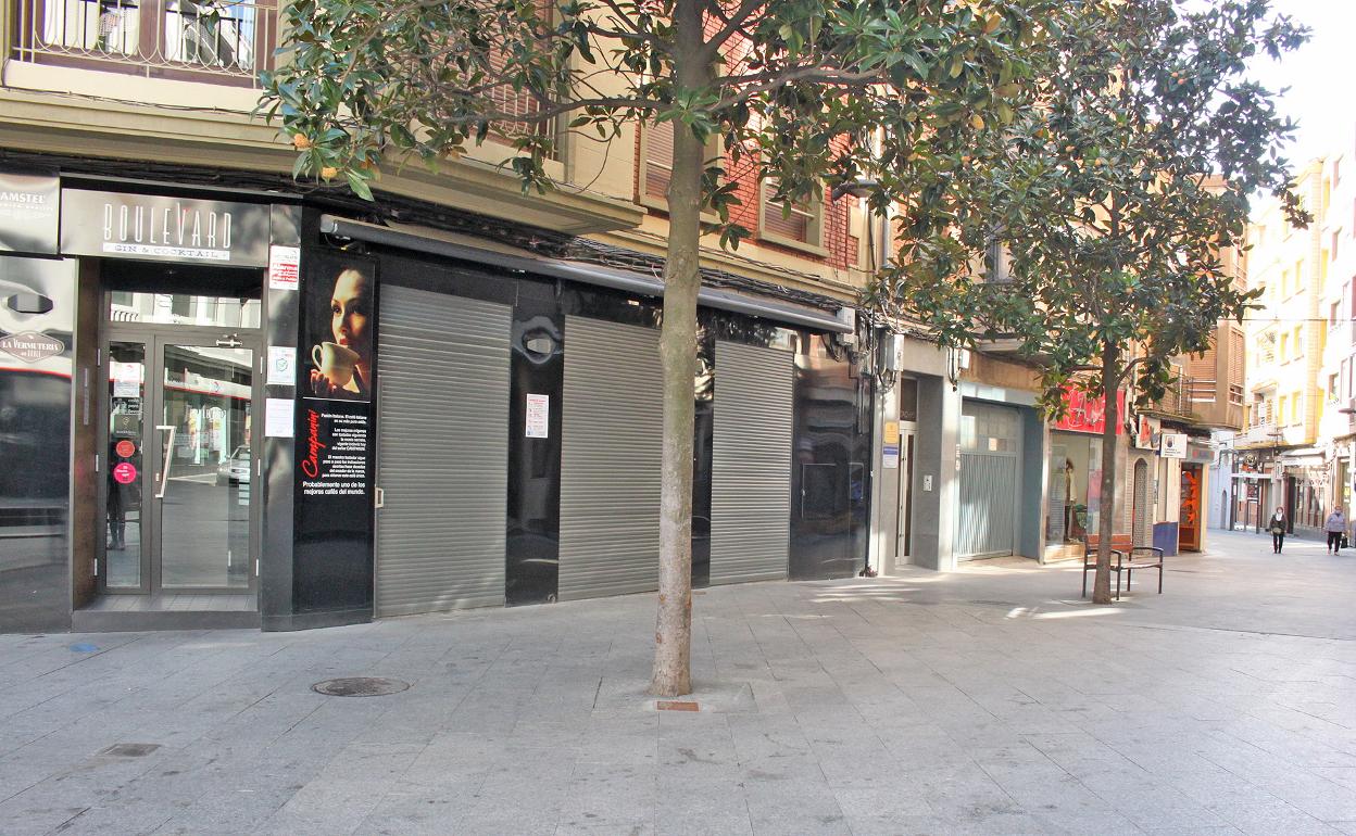 La hostelería de Arnedo permanece cerrada.