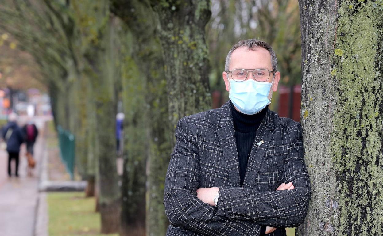 El concejal Rubén Antoñanzas