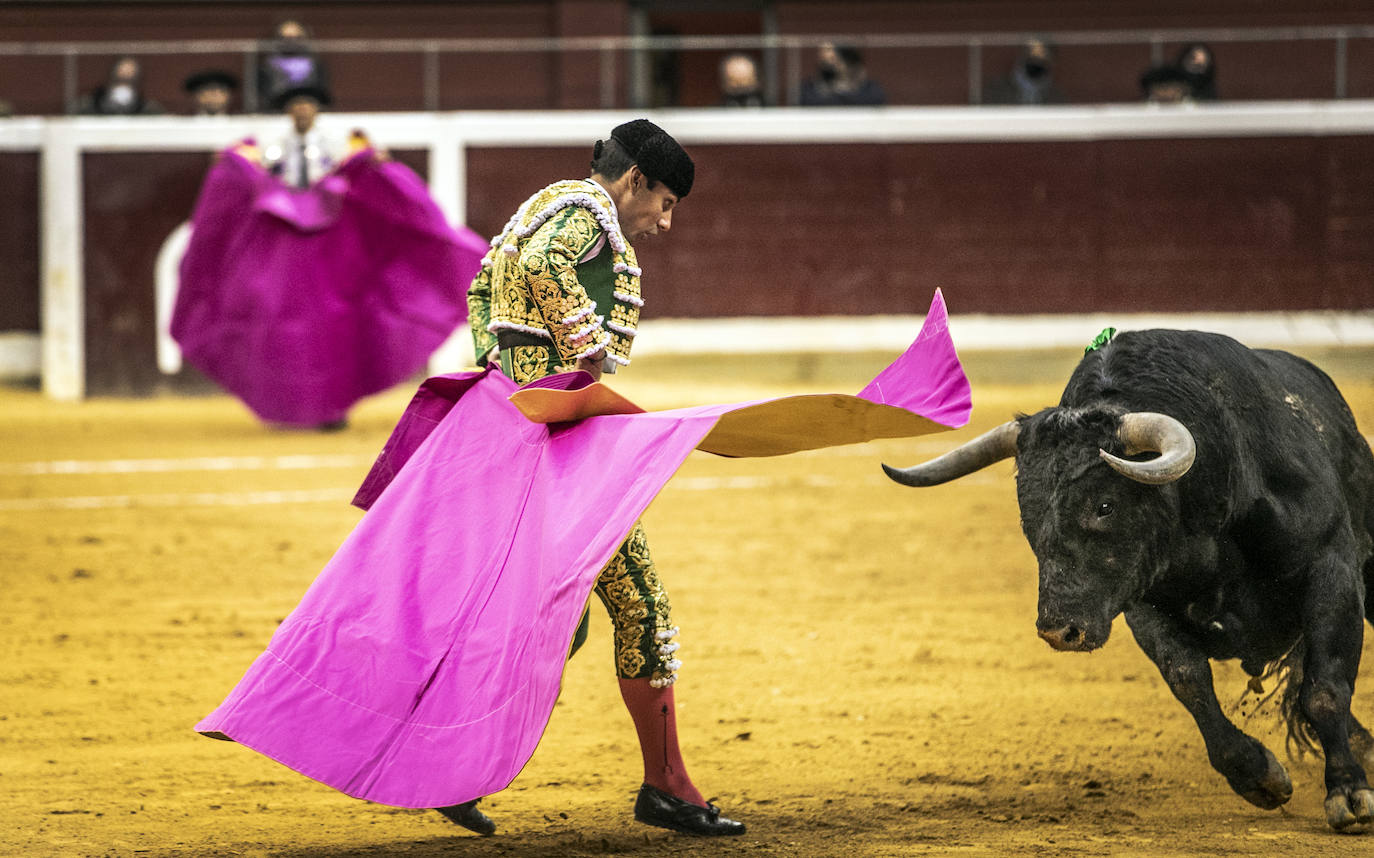 Gómez del Pilar le cortó una oreja a los Miuras