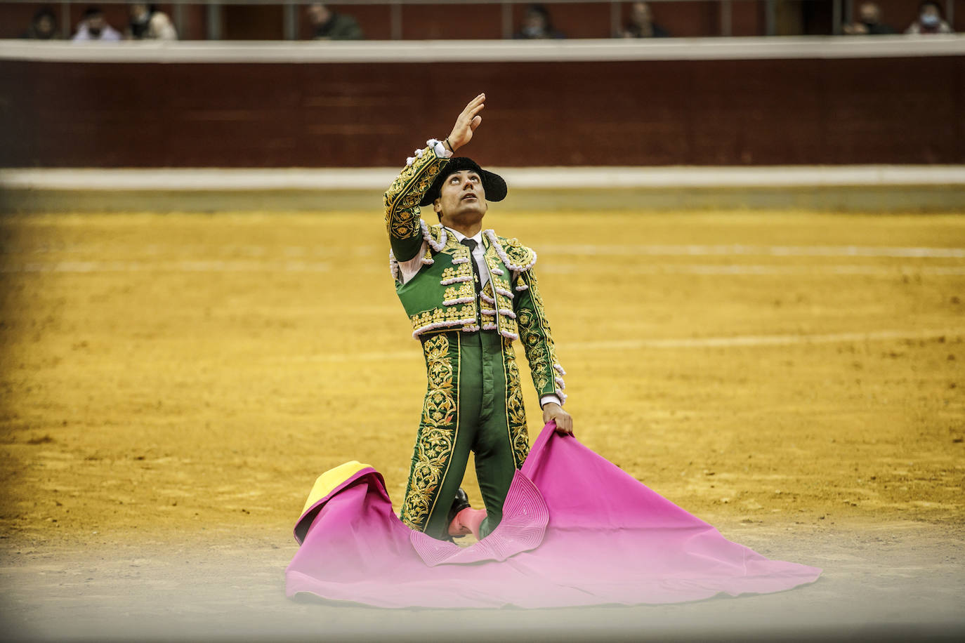 Gómez del Pilar le cortó una oreja a los Miuras