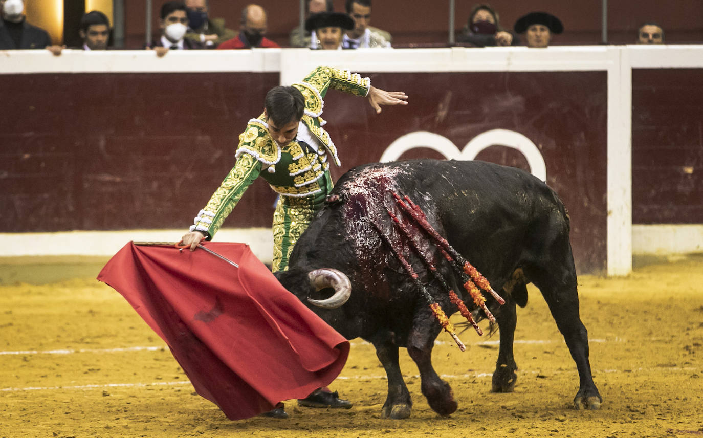 Gómez del Pilar le cortó una oreja a los Miuras